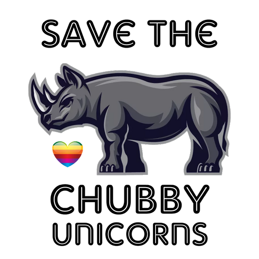 Save the Chubby Unicorns Bubble-free stickers