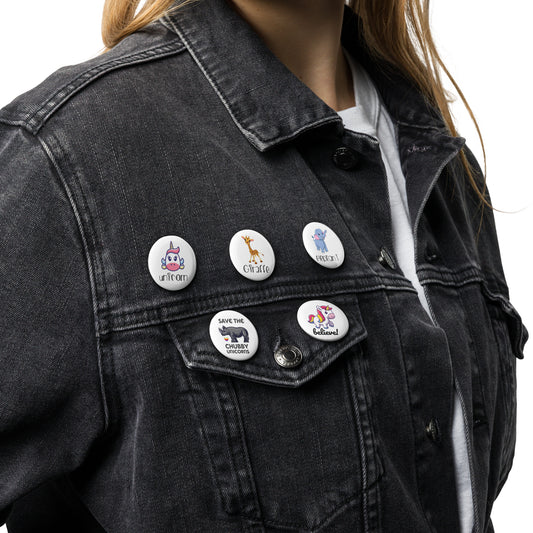 Unicorns and More - Set of pin buttons
