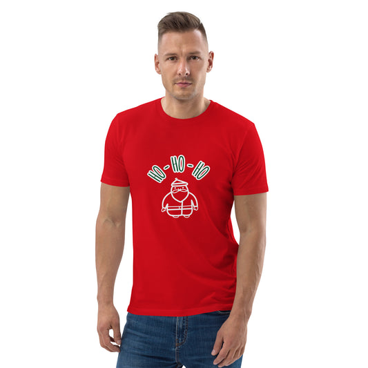 Santa Ho Ho Ho Unisex organic cotton t-shirt